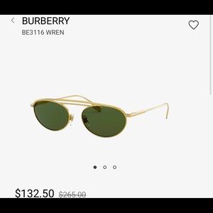 Authentic Burberry Sunglasses